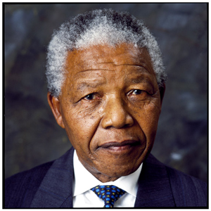 Nelson Mandela, 1993 por Jill Furmanovsky