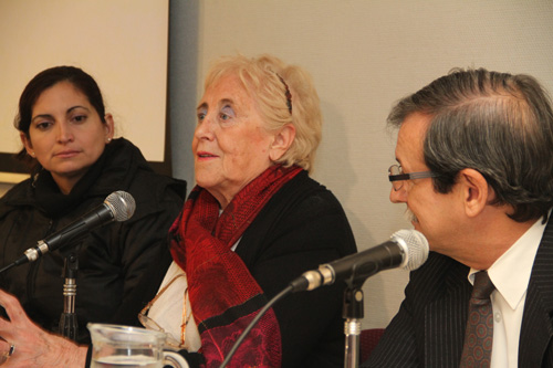Stella Calloni en homenaje a Prensa Latina