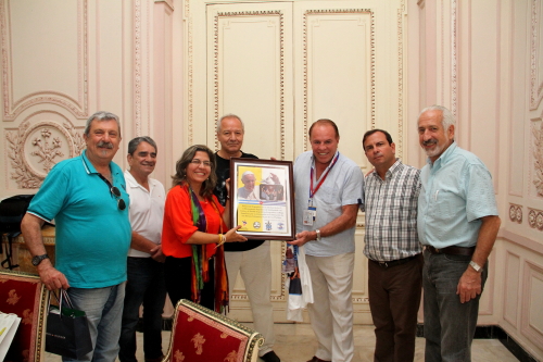delegacion de solidaridad con Cuba de Argetnina en el ICAP