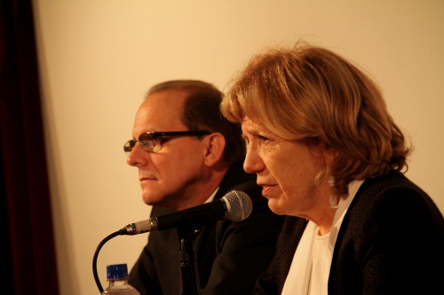 Rectora Ana Jaramillo con embajador de Cuba